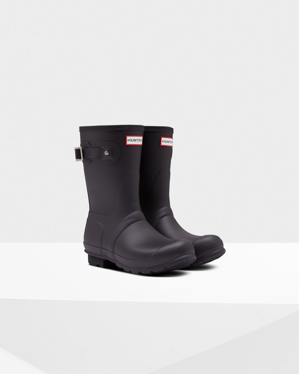 Galochas Curtas Hunter Feminina Pretas - Original Insulated - 08RUOSKLJ
